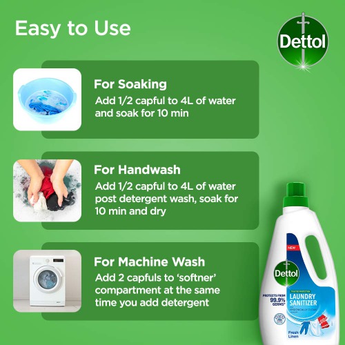 Dettol Fresh Linen Laundry Disinfectant